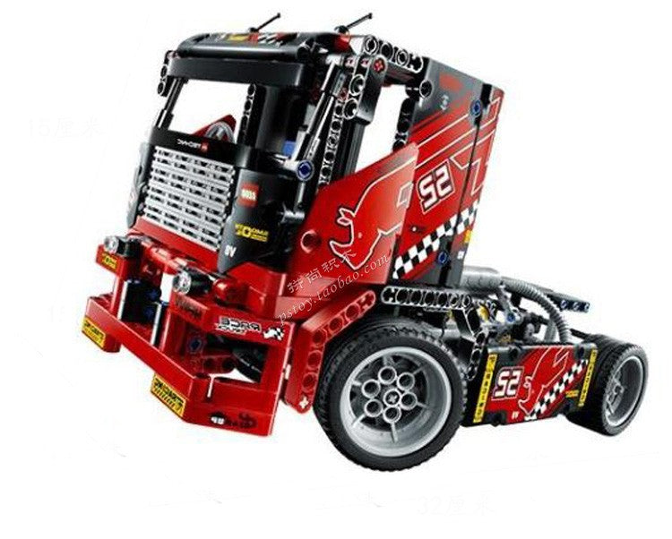 LEGO 608pcs Race Truck Car 2 In 1 Transformable Model Building Block Sets Decool 3360 DIY Toys