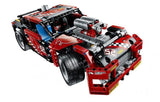 LEGO 608pcs Race Truck Car 2 In 1 Transformable Model Building Block Sets Decool 3360 DIY Toys