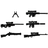 LEGO Military Swat Team Guns Weapon Pack City Police Soldiers Figure WW2