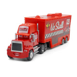 Disney Hot Sales Pixar Cars 2 Newest Lightning McQueen Mack Uncle Truck 1:55 Diecast The King Car Toys