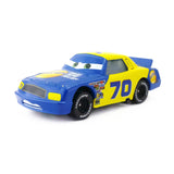 Disney Pixar Cars Racer King Chick Hicks Dinoco Lightning McQueen Metal Toy Car For Kids Gift 1:55