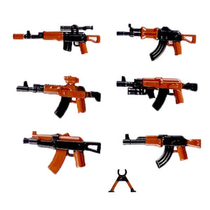 LEGO Military Swat Team Guns Weapon Pack City Police Soldiers Figure WW2