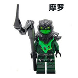 LEGO NINJA Heroes Kai Jay Cole Zane Nya Lloyd Motorcycle With Weapons Building Blocks Figure