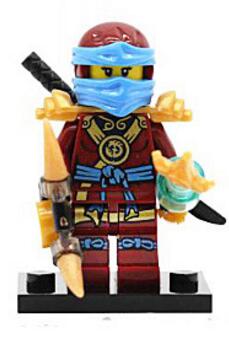 LEGO NINJA Heroes Kai Jay Cole Zane Nya Lloyd Motorcycle With Weapons Building Blocks Figure