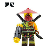 LEGO NINJA Heroes Kai Jay Cole Zane Nya Lloyd Motorcycle With Weapons Building Blocks Figure