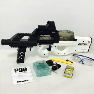 P90 Graffiti Edition Electric Toy GUN Water Bullet Bursts Gun Live CS Assault Snipe Weapon Outdoor Pistol Toys