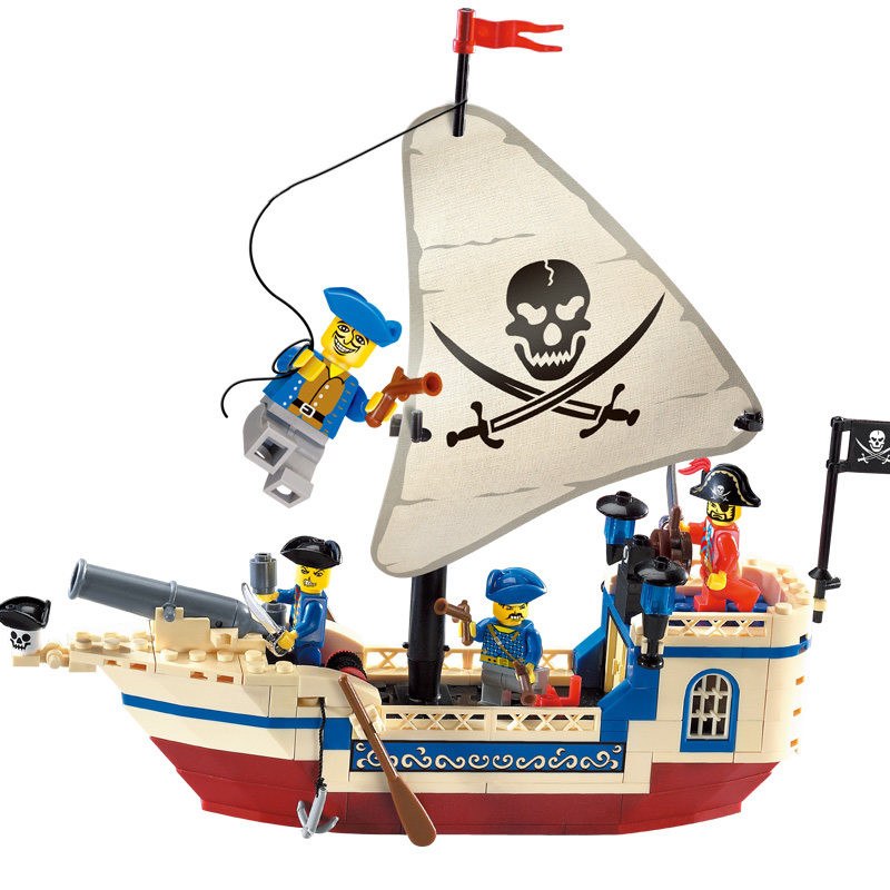 188pcs Pirates Of The Caribbean Legoings Building Blocks Kit Toys Kids