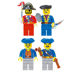 188pcs Pirates Of The Caribbean Legoings Building Blocks Kit Toys Kids