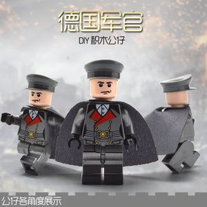 20PCS Military Team City Police Armed Assault Army soldiers legoingly Weapons Guns Figure WW2 World War Blocks Gift Baby Toys