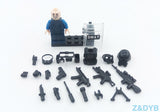 LEGO 215PCS/Lot SWAT Team City Police Military Figures Scene Series Soldier Army Gun Weapon