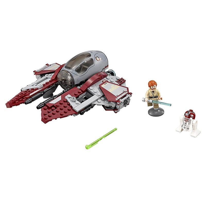 LEGO Star Wars Obi-Wan's Jedi Interceptor Revenge of the Sith Block Set  Droid