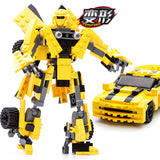 LEGO  2 In 1 Transformation Series Robot Vehicle Sport car DIY Building Blocks Kit Toys Kids Best Gifts