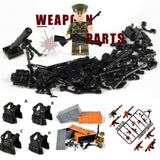 LEGO Guns Weapon Pack Military Swat Team Building Blocks City Police Soldiers Figure WW2 Military Army Builder Series Toys