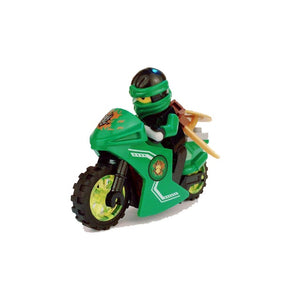 LEGO Ninja Motorcycle Building Blocks Bricks toys Compatible Ninja for kids gifts Carmadon Kai Jay Zane Cole