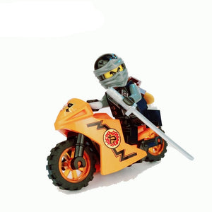 LEGO Ninja Motorcycle Building Blocks Bricks toys Compatible Ninja for kids gifts Carmadon Kai Jay Zane Cole