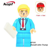 LEGO Super Heroes Freddie Mercury Donald Trump Hillary Clinton Popeye Grunge Icon