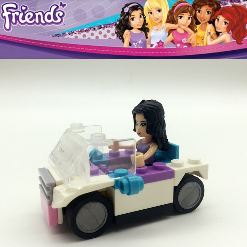 LEGO Girl Stephanie Mia Olivia Andrea Emma Andrea Blocks Learning Gift Building Blocks Gifts Toys