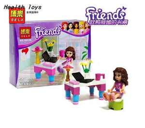 LEGO Girl Stephanie Mia Olivia Andrea Emma Andrea Blocks Learning Gift Building Blocks Gifts Toys