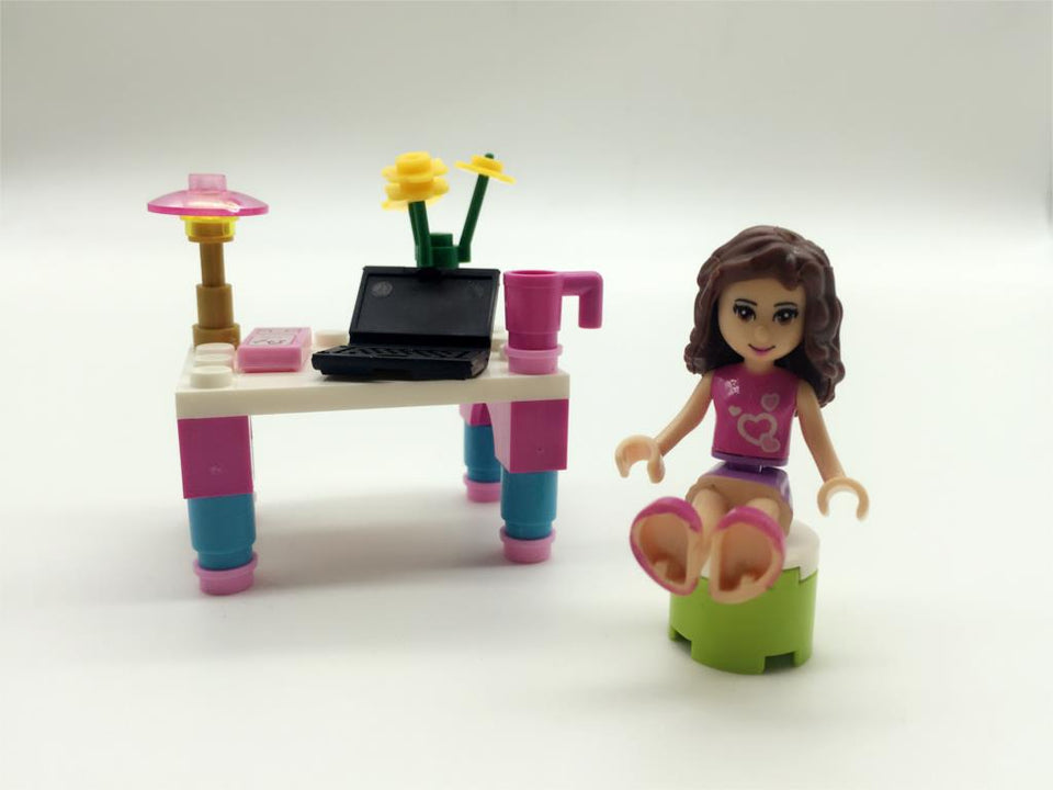 LEGO Girl Stephanie Mia Olivia Andrea Emma Andrea Blocks Learning Gift Building Blocks Gifts Toys