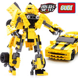 LEGO 2-in-1 Transformation Serie Building Blocks Set Robot Car Truck Model Deformation Gudi Toy for boy