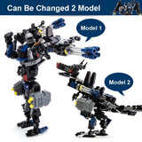 LEGO 2-in-1 Transformation Serie Building Blocks Set Robot Car Truck Model Deformation Gudi Toy for boy