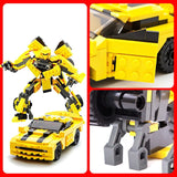 LEGO 2-in-1 Transformation Serie Building Blocks Set Robot Car Truck Model Deformation Gudi Toy for boy