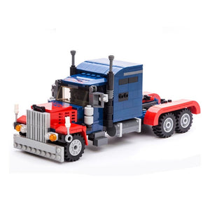 LEGO 2-in-1 Transformation Serie Building Blocks Set Robot Car Truck Model Deformation Gudi Toy for boy