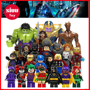 LEGO Avengers 3 Infinity War Building Blocks Toys Figures Legoing Marvel Thanos Iron Man Corvus Glaive Capation America Groot