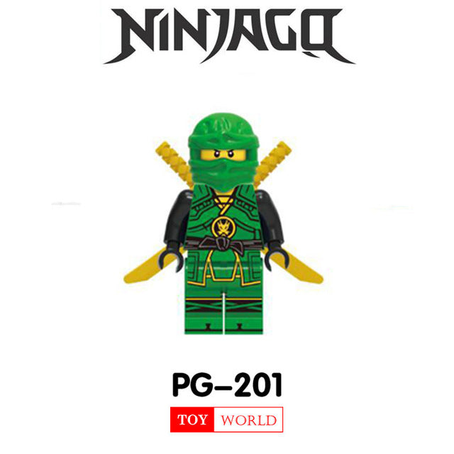 LEGO Ninja Kai Jay Zane Cole Lloyd Carmado Ninjagoes figures Building Block Toys for kids gifts