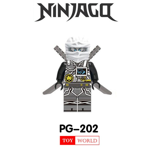 LEGO Ninja Kai Jay Zane Cole Lloyd Carmado Ninjagoes figures Building Block Toys for kids gifts