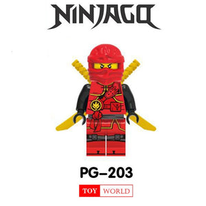 LEGO Ninja Kai Jay Zane Cole Lloyd Carmado Ninjagoes figures Building Block Toys for kids gifts