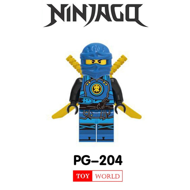 LEGO Ninja Kai Jay Zane Cole Lloyd Carmado Ninjagoes figures Building Block Toys for kids gifts