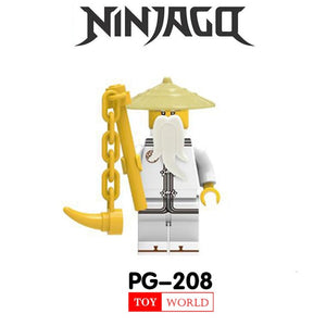 LEGO Ninja Kai Jay Zane Cole Lloyd Carmado Ninjagoes figures Building Block Toys for kids gifts