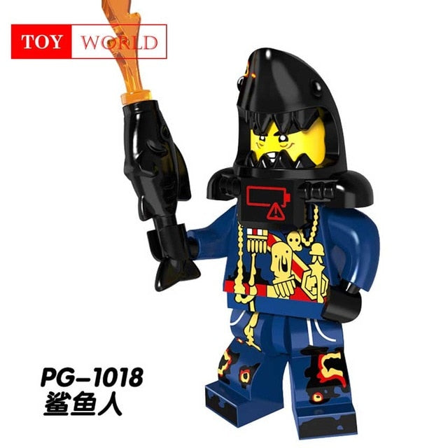 LEGO Ninja Kai Jay Zane Cole Lloyd Carmado Ninjagoes figures Building Block Toys for kids gifts