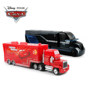 Disney Pixar Cars 2 3 Toys Lightning McQueen Jackson Storm Mack Uncle Truck 1:55 Diecast Model Car Toy