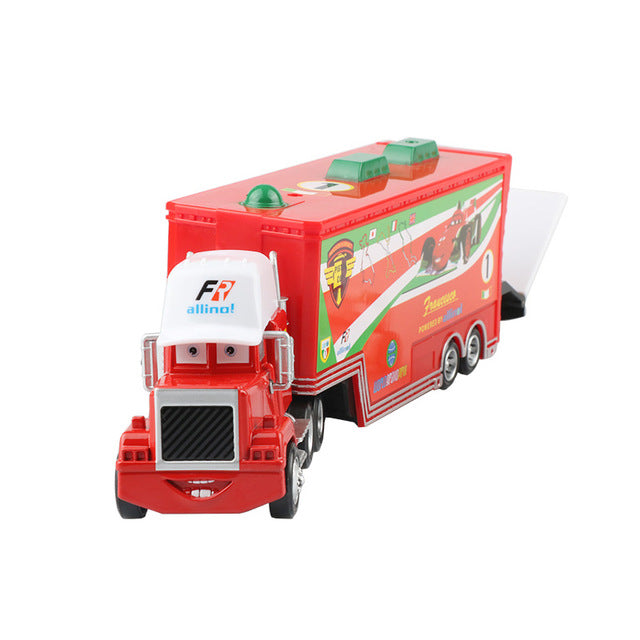 Disney Pixar Cars 2 3 Toys Lightning McQueen Jackson Storm Mack Uncle Truck 1:55 Diecast Model Car Toy