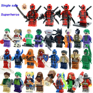 LEGO Super Heroes Deadpool X-Men Suicide Squads Harley Quinn Batman Joker