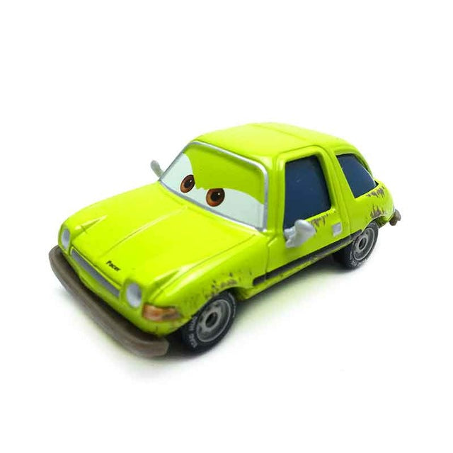 Disney Pixar Cars 2 Grem Professor Z Miles Andy Acer Wingo Jerome Boost 1:55 Diecast Metal Alloy Model Toy Car