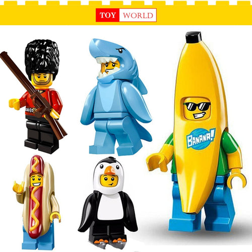 LEGO Figures Banana guy Sausage man Building Blocks