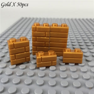 LEGO City Plants DIY Block Brick 1X2 Wall Brick MOC Building Blocks Parts Blocks Creative Children Toys Gifts