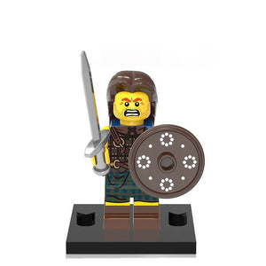 LEGO The Medieval Knights Military Army Gladiatus Dragon Warrior Action Figures Building Blocks Toys for Children