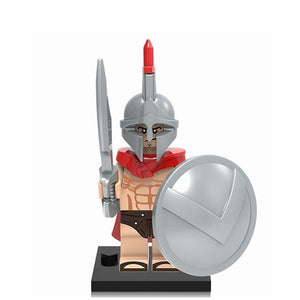 LEGO The Medieval Knights Military Army Gladiatus Dragon Warrior Action Figures Building Blocks Toys for Children