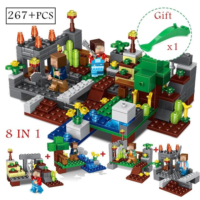 LEGO Minecrafted Classic Tree House My world City Figures Building