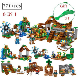 LEGO Minecrafted Classic Tree House My world City Figures Building