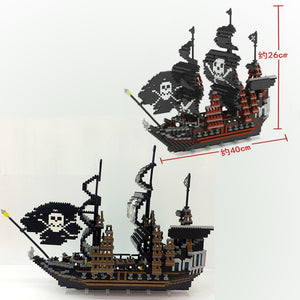 LEGO Titanic RMS Blocks Building Cruise boat set brick Children toys Aircrafted Carrier Pirate Black Pearl