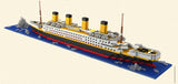 LEGO Titanic RMS Blocks Building Cruise boat set brick Children toys Aircrafted Carrier Pirate Black Pearl