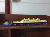 LEGO Titanic RMS Blocks Building Cruise boat set brick Children toys Aircrafted Carrier Pirate Black Pearl