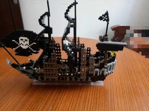 LEGO Titanic RMS Blocks Building Cruise boat set brick Children toys Aircrafted Carrier Pirate Black Pearl