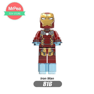 LEGO  Marvel Super Heroes Thanos Spider man Iron Man Avengers 3 Infinity War Model