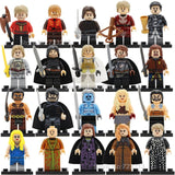 LEGO 20pcs/lot Game of Thrones Jon Snow Figure Set Tyrion Cersei Jaime Lannister Petyr Baelish Sansa Robb Stark